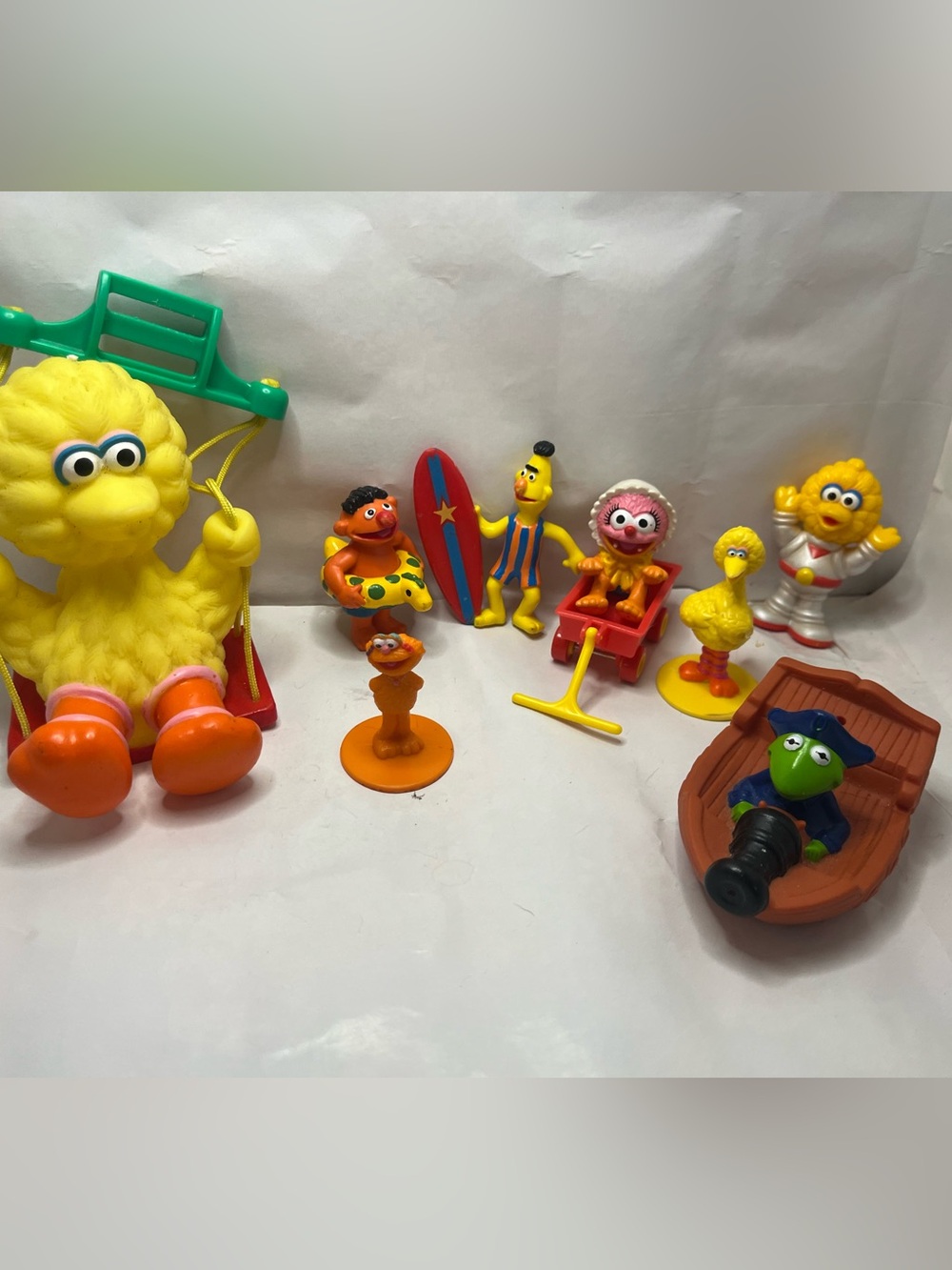 Vintage 80s Muppet Baby and Sesame Street toy lot random